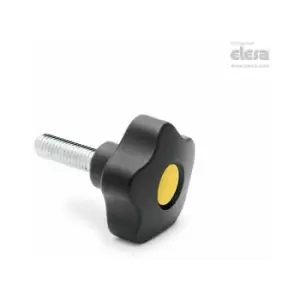 Image of Elesa - Lobe knob-VCT.50 p-M10x60-C3 Grey