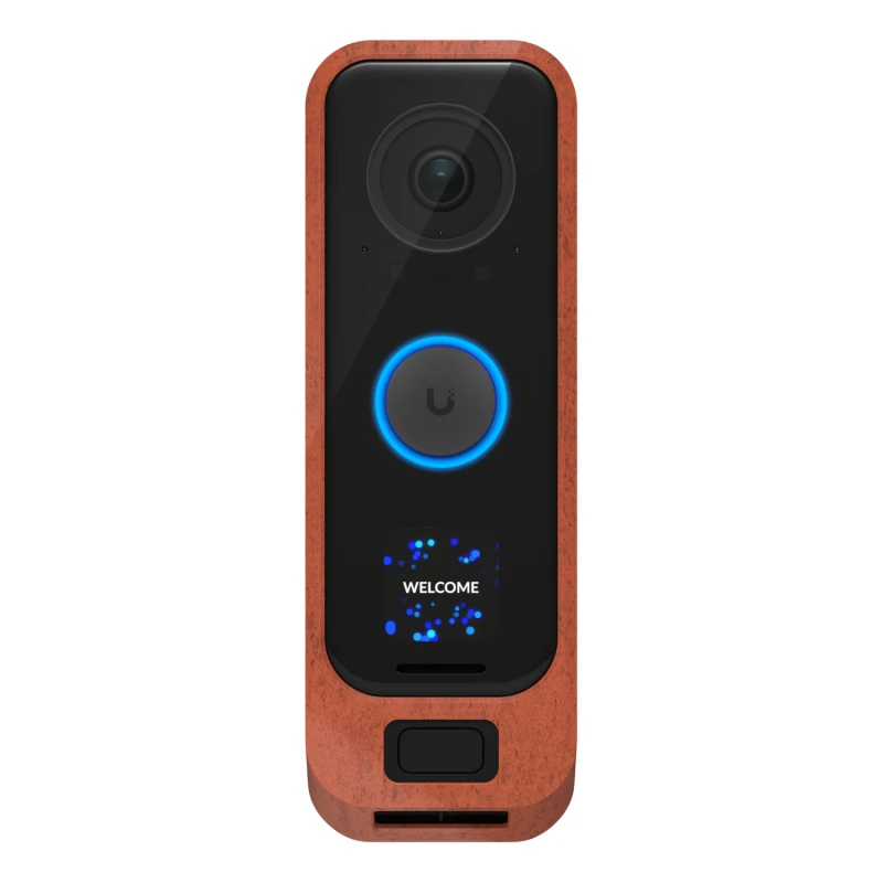 Image of Ubiquiti G4 Doorbell Pro Cover Brown Polycarbonate (PC)