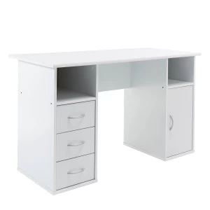 Image of Alphason Maryland Desk - White