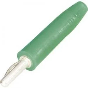 Image of Straight blade plug Plug straight Pin diameter 2mm Green Schn