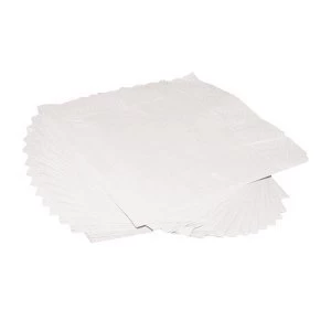 Image of 2 Ply 250mm x 250mm Luxury Cocktail Napkins White Pack of 250