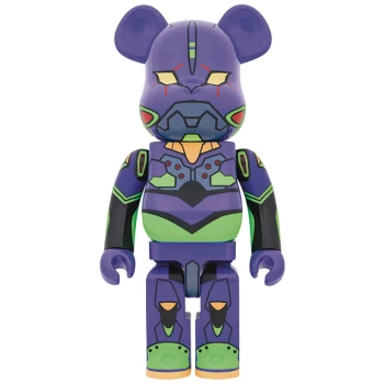 Image of Medicom Evangelion 1000% Be@rbrick - EVA-01 (New Paint)