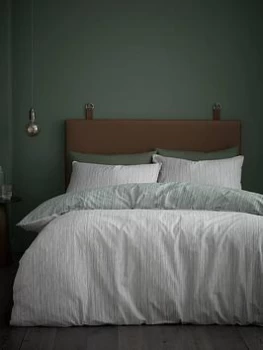 Image of Content By Terence Conran Content By Terence Conran Rupert Cotton Stripe Duvet Set - Db