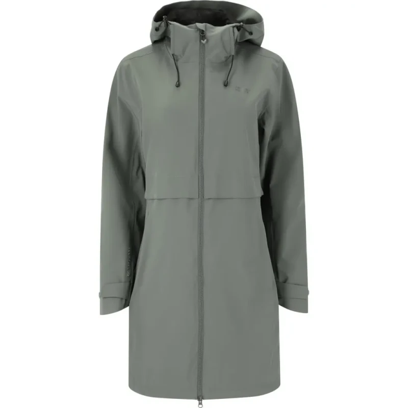 Image of Weather Report Womens long waterproof jacket Weather Report Dayton Vert Female 40