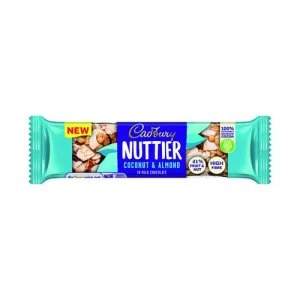 Image of Cadbury Nuttier CoconutAlmond Chocolate 40g Pack of 15 4259100