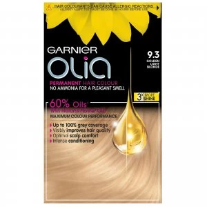 Image of Garnier Olia Permanent Hair Dye (Various Shades) - 9.3 Golden Light Blonde
