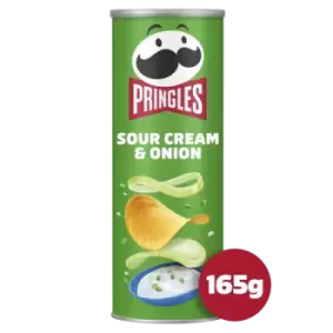 Image of Pringles Sour Cream & Onion Crisps 165g