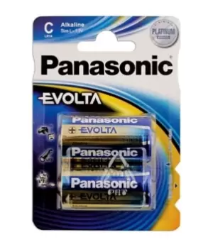 Image of Panasonic Evolta C Cell Battery 12x2 Blister Packs Connect 30647