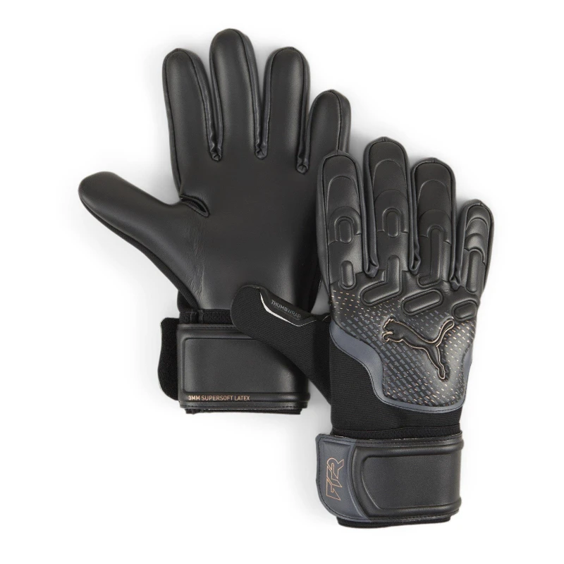 Image of Puma Puma FUTURE Match Goalkeeper Glove Juniors - Black 4 Unisex