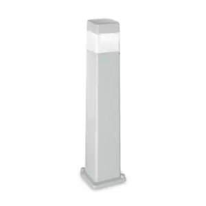 Image of Elisa 1 Light Outdoor Bollard Light Grey IP44