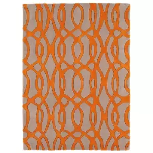 Image of Asiatic Matrix Runner, 240 x 70cm - Orange