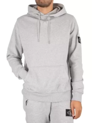 Image of Monologo Sleeve Pullover Hoodie