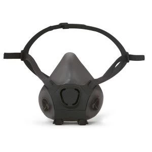 Image of Moldex Silicone Half Mask Lightweight Large Black Ref M7006 Up to 3