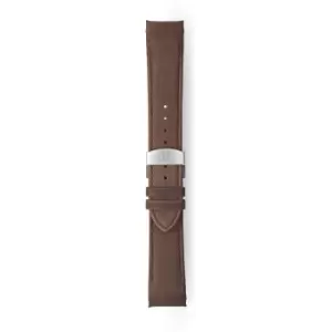 Image of Elliot Brown STR-L12 Matt Mid Brown Tapered Leather Strap