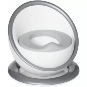 Image of HOMCOM Kids Potty Baby Toilet Seat w/ Removable Pot, Splash Guard - White - White