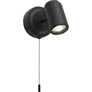 Image of Knightsbridge - GU10 Single Spotlight - Matt Black 230V IP44 20W