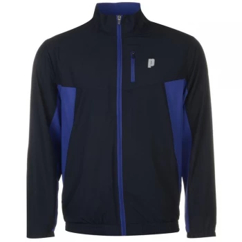 Image of Prince Zipped Warm Up Jacket Mens - Navy