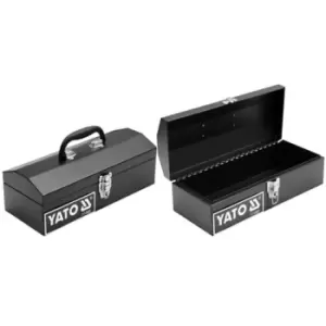 Image of YATO Steel Tool Box 360 x 150 x 115mm - Black