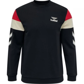 Image of Hummel Hive Stephan Crew Sweatshirt - Dark Navy 7381