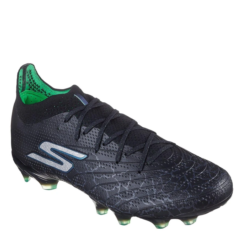 Image of Skechers SKX 01 Elite Firm Ground Football Boots Black/Silver male 10 (45)
