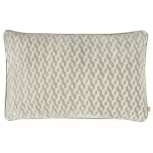 Image of Kai Dione Geometric Cushion Cover (One Size) (Champagne) - Champagne
