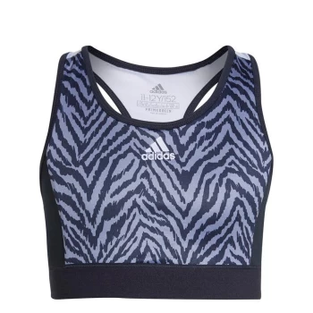 Image of adidas CB Sports Bra JG14 - Blue/Purple