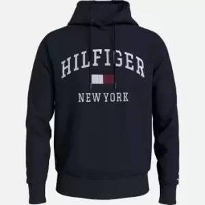 Image of Tommy Hilfiger Mens Modern Varsity Hoodie - Desert Sky - L