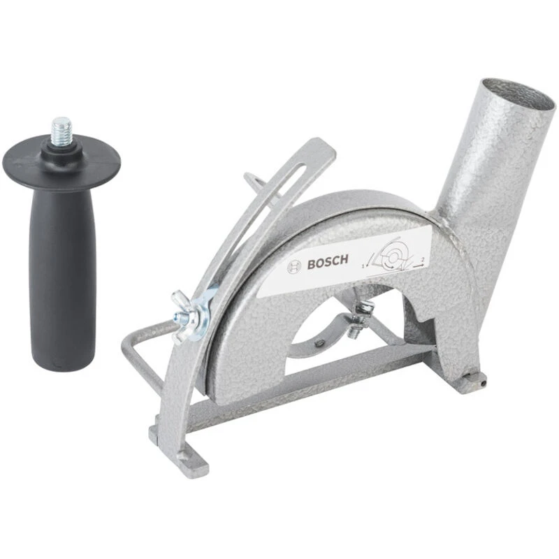 Image of Bosch Cutting Guide & Dust Port for Pre 2009 Angle Grinders 115/125mm 1605510291
