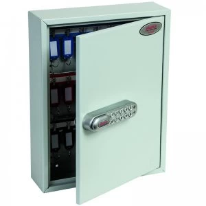 Image of Phoenix Commercial Key Cabinet 42 Hook Electronic Lock.