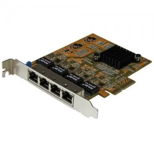 Image of 4 Port PCIe Gigabit Network Adapter Card