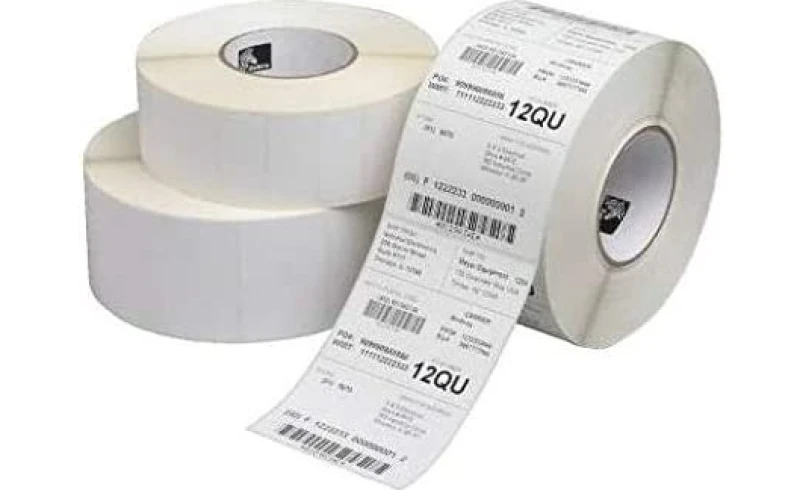 Image of Zebra 3002066 printer label White Self-adhesive printer label