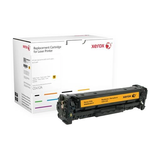 Image of Xerox HP 305A Yellow Laser Toner Ink Cartridge