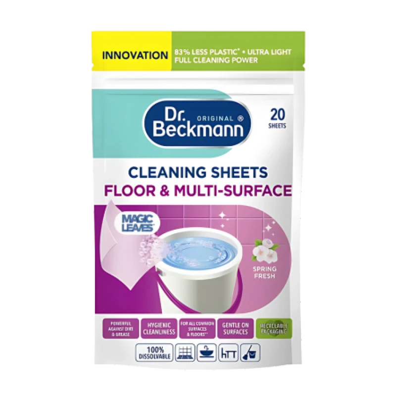 Image of Dr Beckmann Cleaning Sheets Floor & Multi Surface - 20 pcs 522244