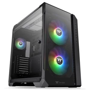 Image of Thermaltake View 51 ARGB Mid-Tower Case - Black Tempered Glass
