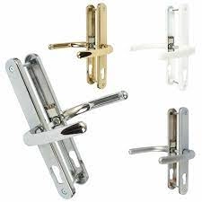 Image of Fab and Fix uPVC Door Handles for Fullex Locks - 250mm 215mm fixings