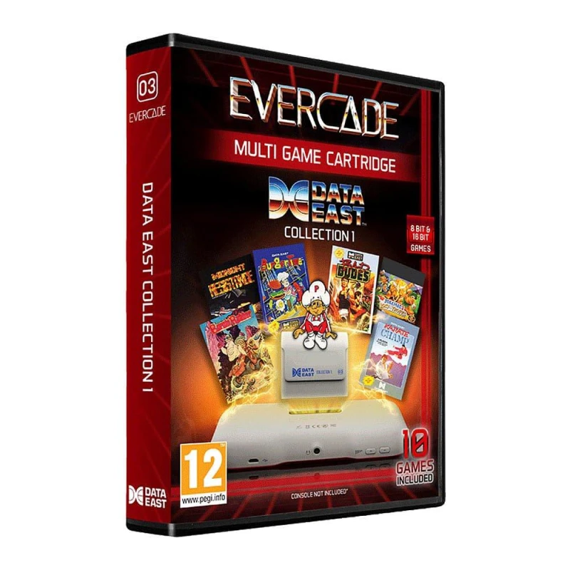 Image of Evercade Data East Collection 1 Cartridge Retro unisex One Size