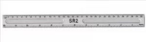 Image of Plastic Ruler Clear 30cm Single