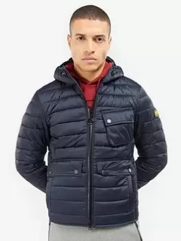Image of Barbour International Ouston Hooded Quilted Jacket