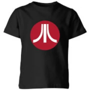 Image of Atari Circle Logo Kids T-Shirt - Black - 7-8 Years