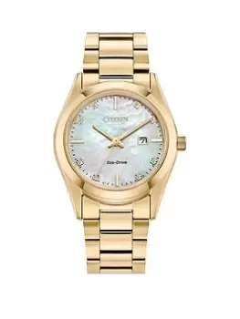 Image of Citizen Citizen Ladies diamond Watch, Pearl, Women