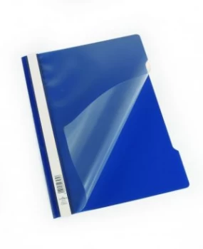Image of Durable Polyprop Clear View Folder A4 DarkBlue 257307 (PK50)