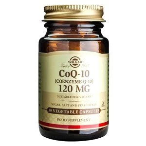 Image of Solgar Coenzyme Q 10 120 mg Vegetable Capsules 30 vegicaps