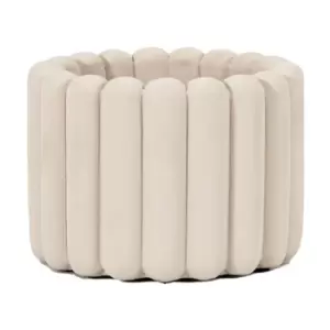Image of Gallery Interiors Castella Planter in Taupe / Large