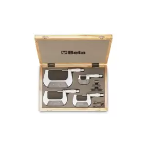 Image of Beta Tools 1658/C4 4pc Outside Micrometer Set 016580001