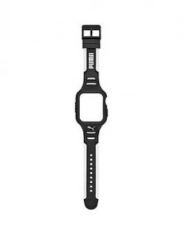 Image of Puma High Impact Black Apple Watch Strap