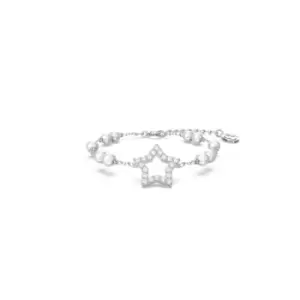 Image of Stella Crystal Star White Rhodium Plated Bracelet 5645385