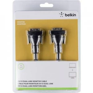 Image of Belkin DVI Cable [1x DVI plug 25-pin - 1x DVI plug 25-pin] 3m Black