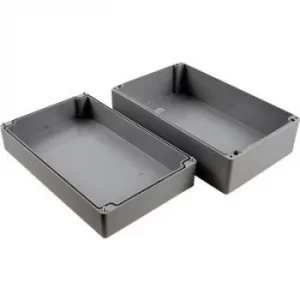 Image of Hammond Electronics 1590ZGRP244 1590ZGRP244 Universal enclosure 400 x 250 x 160 Polyester Grey