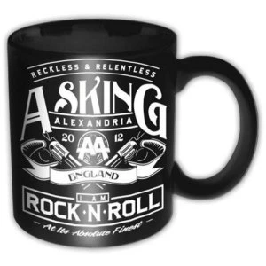 Image of Asking Alexandria - Rock n' Roll Boxed Standard Mug