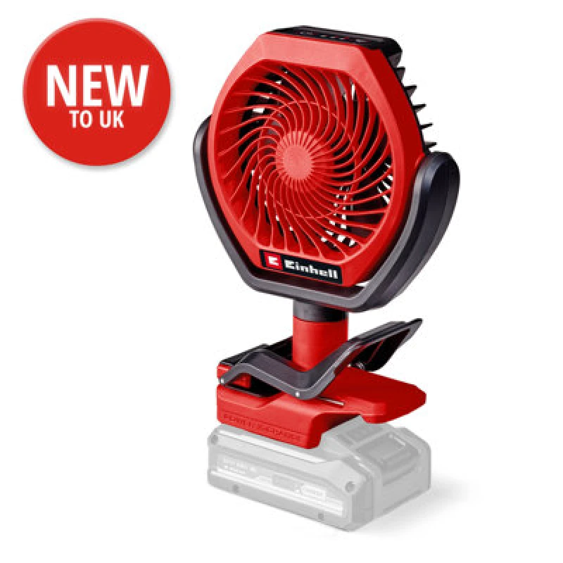 Image of Einhell GC-CF 18/110 Li 18v Cordless Brushless Air Fan GC-CF 18/110 Li-Solo Batteries: No Batteries